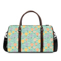 Retro Air Balloon Pattern Print Duffel Bag