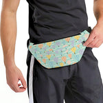 Retro Air Balloon Pattern Print Fanny Pack