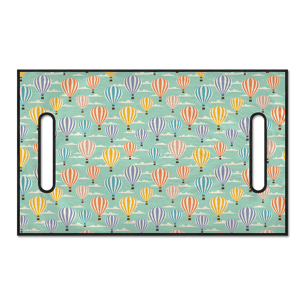 Retro Air Balloon Pattern Print Golf Cart Seat Cover
