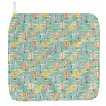Retro Air Balloon Pattern Print Hand Towel