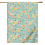 Retro Air Balloon Pattern Print House Flag