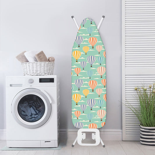 Retro Air Balloon Pattern Print Ironing Board Cover