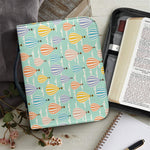 Retro Air Balloon Pattern Print Leather Bible Cover