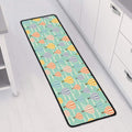 Retro Air Balloon Pattern Print Long Kitchen Mat