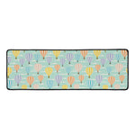 Retro Air Balloon Pattern Print Long Kitchen Mat