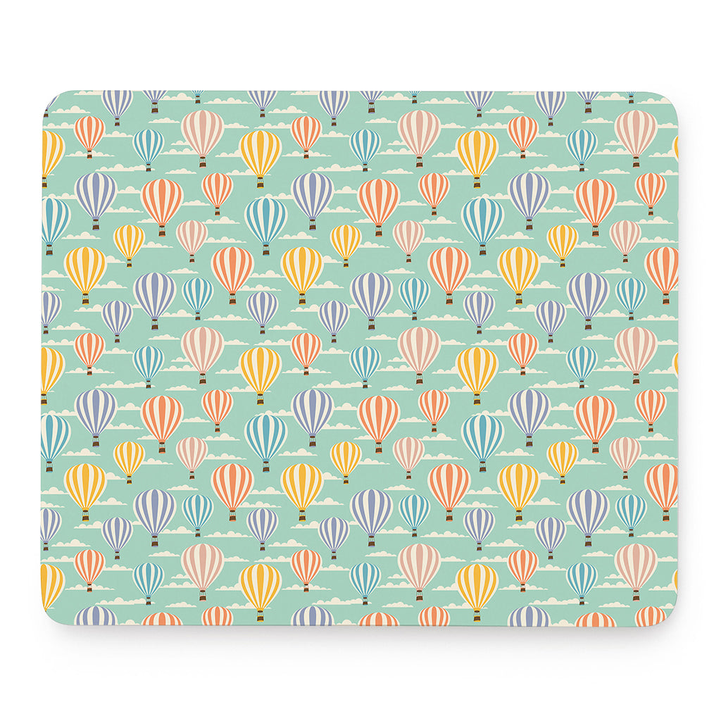 Retro Air Balloon Pattern Print Mouse Pad