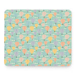 Retro Air Balloon Pattern Print Mouse Pad