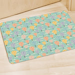Retro Air Balloon Pattern Print Polyester Doormat