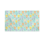 Retro Air Balloon Pattern Print Polyester Flag
