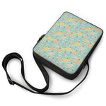 Retro Air Balloon Pattern Print Rectangular Crossbody Bag