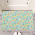 Retro Air Balloon Pattern Print Rubber Doormat