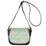 Retro Air Balloon Pattern Print Saddle Bag