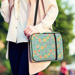 Retro Air Balloon Pattern Print Shoulder Strap Bible Bag