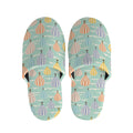 Retro Air Balloon Pattern Print Slippers