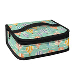 Retro Air Balloon Pattern Print Small Lunch Bag