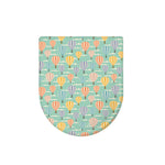 Retro Air Balloon Pattern Print Toilet Lid Cover