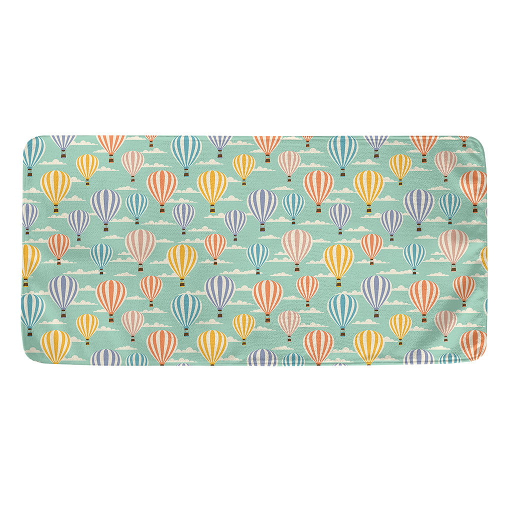 Retro Air Balloon Pattern Print Towel