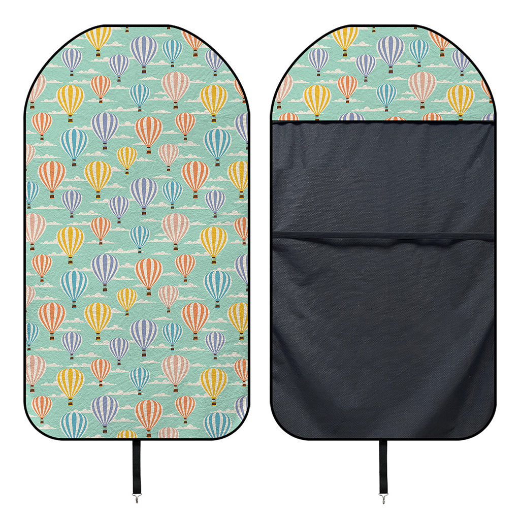 Retro Air Balloon Pattern Print Waterproof Car Seat Cover