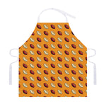 Retro American Football Ball Print Adjustable Apron
