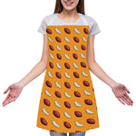 Retro American Football Ball Print Adjustable Apron