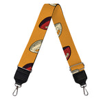 Retro American Football Ball Print Bag Strap