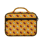 Retro American Football Ball Print Briefcase Bible Bag