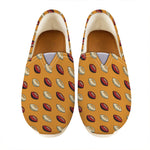 Retro American Football Ball Print Casual Shoes