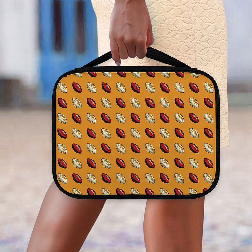 Retro American Football Ball Print Classic Bible Case