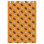 Retro American Football Ball Print Curtain