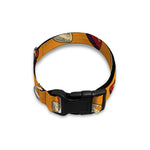 Retro American Football Ball Print Dog Collar