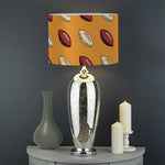 Retro American Football Ball Print Drum Lamp Shade