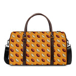 Retro American Football Ball Print Duffle Bag