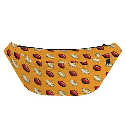 Retro American Football Ball Print Fanny Pack