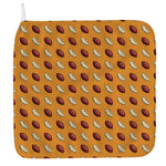 Retro American Football Ball Print Hand Towel