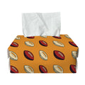 Retro American Football Ball Print Rectangle Tissue Box Cover