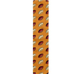 Retro American Football Ball Print Table Runner