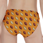 Retro American Football Ball Print Women's Panties