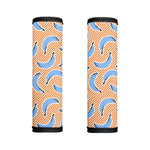 Retro Blue Banana Pattern Print Handle Covers