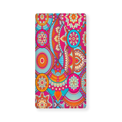 Retro Bohemian Mandala Pattern Print Baby Crib Sheet