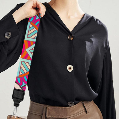 Retro Bohemian Mandala Pattern Print Bag Strap