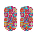 Retro Bohemian Mandala Pattern Print Bar Stool Covers