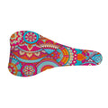 Retro Bohemian Mandala Pattern Print Bicycle Seat Cover