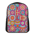 Retro Bohemian Mandala Pattern Print Casual Backpack