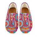 Retro Bohemian Mandala Pattern Print Casual Shoes