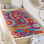 Retro Bohemian Mandala Pattern Print Changing Pad Cover