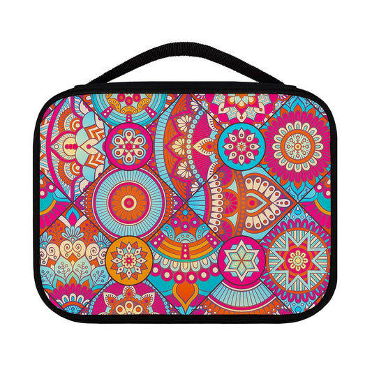 Retro Bohemian Mandala Pattern Print Classic Bible Case