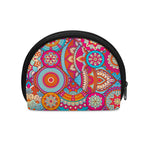Retro Bohemian Mandala Pattern Print Coin Purse