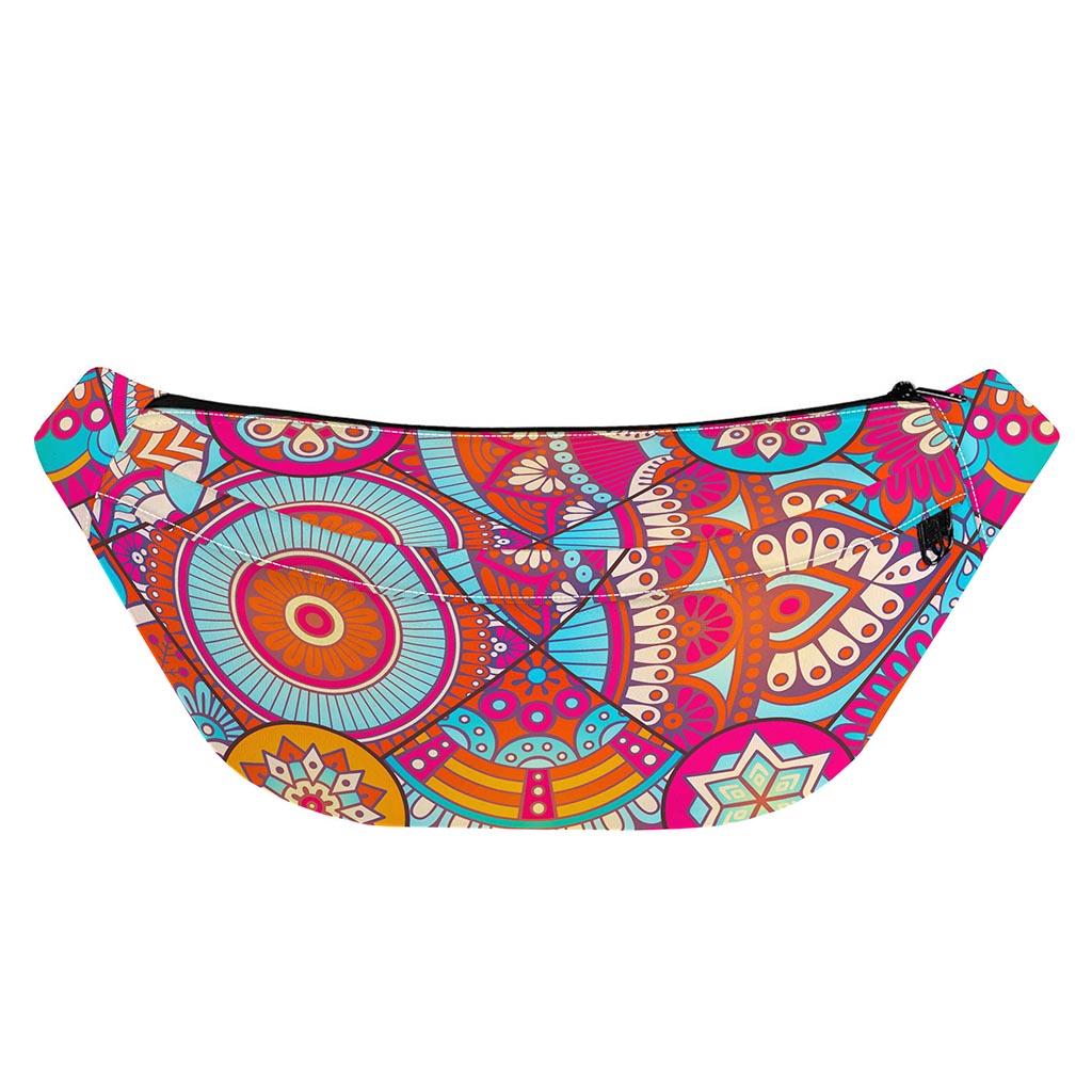 Retro Bohemian Mandala Pattern Print Fanny Pack