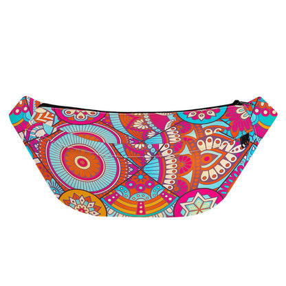 Retro Bohemian Mandala Pattern Print Fanny Pack