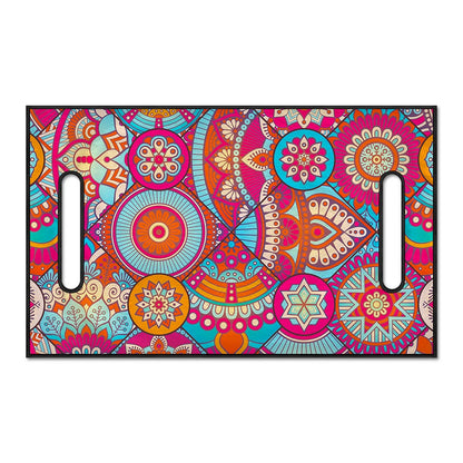 Retro Bohemian Mandala Pattern Print Golf Cart Seat Cover